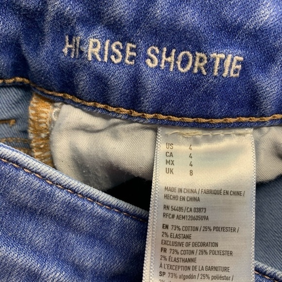 American Eagle Outfitters Hi-Rise Shortie size 4 - Picture 8 of 8